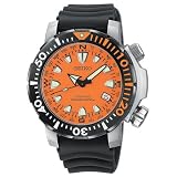 Seiko Mens Automatic Dive Black Urethane Strap Watch #SNM037 by Seiko