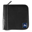 Denver Broncos Black Square Leather CD Case