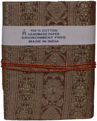 Handmade Notebook with Tree Leaf Paper for Hand Written Gift Masseges