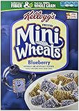 Kellogg's Frosted Mini Wheats Bite Size Blueberry Muffin 15.5-ounce (Pack of 4)