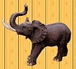 wild elephant statue european style exotic sculpture