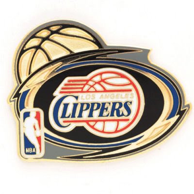 LOS ANGELES CLIPPERS OFFICIAL LOGO LAPEL PIN