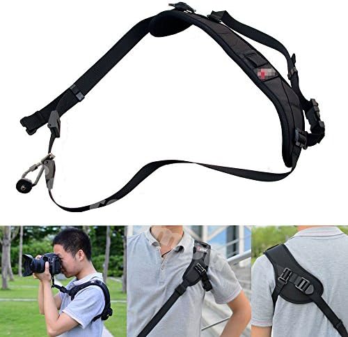 Black Rapid Camera Sigal Shoulder Sling Belt Neck Strap For Nikon Canon DSLR
