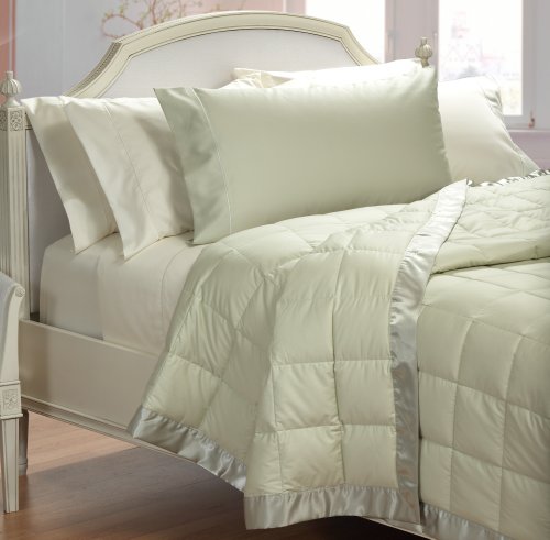 Cuddledown 400TC Over Size Synthetic Blanket, Queen, Sage On Sale