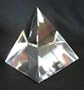 Clear Crystal Pyramid