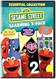 Sesame Street Learning 3-Pack (All-Star Alphabet / Learning About Numbers / Guess That Shape and Color)