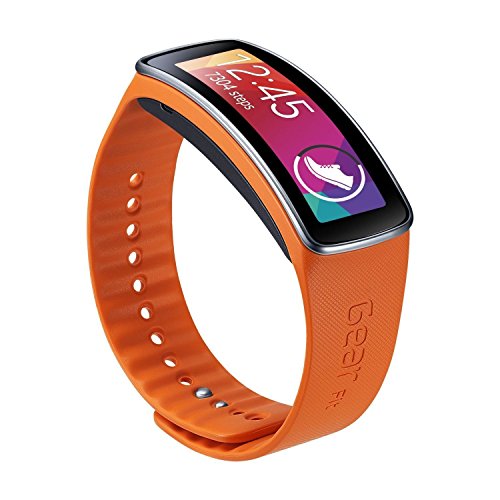 New Samsung Galaxy Gear Fit Band - Orange Color - Non Retail Packing (Size Large with 10 hole)