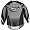 JT Team Men's Paintball Jersey - Medium - Grey