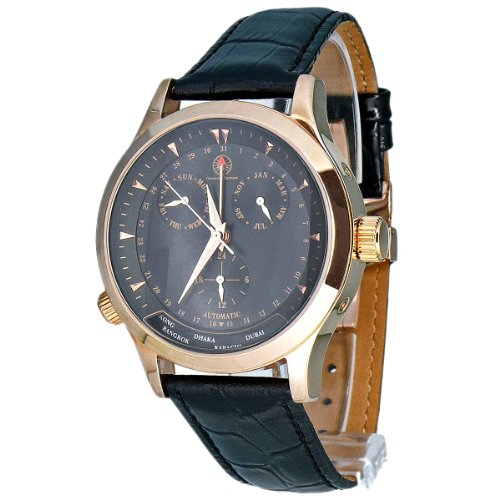 Constantin Durmont Herren-Armbanduhr Hudson CD-HUDS-AT-LT-RGRG-BK Preisvergleich