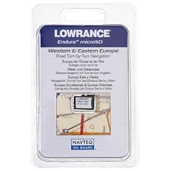 Lowrance SD-Karte Update Road turn-by turn Navigation West & East Europa