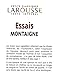 Essais (Petits Classiques Larousse) (French Edition)
