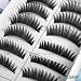 10 Assort Long False Lashes (10 Pairs Fake Eyelashes)