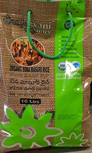 Organic Sona Masoori - 10 Lbs