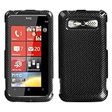 Carbon Fiber Hard Protector Case Cover For HTC 7 Trophy