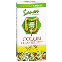 Sanar Naturals Colon Cleanser 2002 Dietary Supplement 450 mg Capsules Capsules