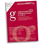 Equations Inequalities and Vics GMAT Preparation Guide (Manhattan GMAT Preparation Guides) book cover