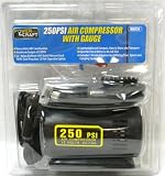 PowerCraft - Mini Portable Air Compressor With Gauge 250PSI