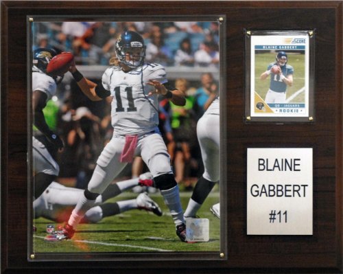 NFL Blaine Gabbert Jacksonville Jaguars Player Plaque
