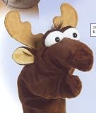 Plush Silly Sox Moose Sock Puppet 12