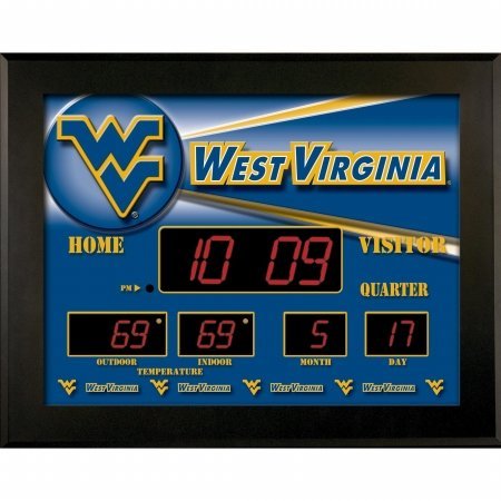 West Virginia Deluxe Illuminated Scoreboard