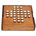 Peg Jumping Solitaire Travel Game