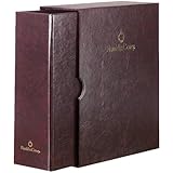FranklinCovey 19089 Personal Organizer Classic Storage Case w/Sleeve, 5-1/2 x 8-1/2, Burgundy