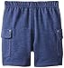 Calvin Klein Baby-Boys Infant Navy Stripes Short Sleeve Hoody with Cargo Shorts