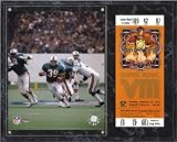 Larry Csonka SB 8 12x15 Super Bowl Plaque