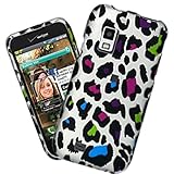 New Premium Rubberize Textured Color Leopard Design Skin Case Cover For Sam ....