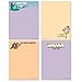 Stonehouse Collection Four Funny Notepad Assorted Pack - Great Gift Set - 4.25 x 5.5in - 50 Sheets Per Pad