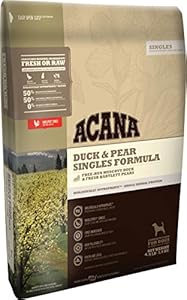Acana Singles Duck and Pear Dog Food - 4.5 lbs Acana Singles Duck and Pear Dog Food - 4.5 lbs
