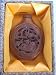 Hand Carved Wooden Snuff Bottle : Crane & Pine Tree