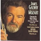 Mozart: Concerto for Flute and Harp, K299; Sonatas for Violin and Piano, K296 and K376 by  Wolfgang Amadeus Mozart, Marisa Robles, Michael Tilson Thomas, James Galway, and London Symphony Orchestra 