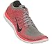 Nike Women's Wmns Free 4.0 Flyknit, LGHT CHRCL/BLACK-HYPR PUNCH-BRGHT