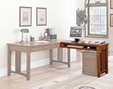 Mission Hills Return for Writing Desk (Chestnut Brown) (30.25"H x 45"W x 22 ....