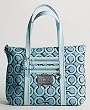 Coach Poppy 3d Op Art Glam Tote Handbag Style 14983