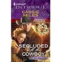Secluded with the Cowboy (Harlequin Larger Print Intrigue)