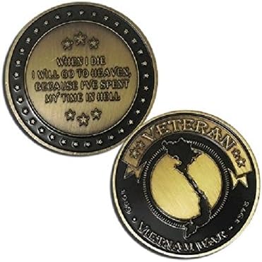 Vietnam veteran challenge coin - COIN CHALLENGE WAR VETERAN VIETNAM ARMY