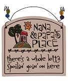Nana's & Papa's Place Plaque
