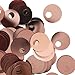 SEQUIN PAILLETTES Large Hole ~ Light PINK Shiny Metallic ~ Loose sequins for embroidery, bridal, knitting, arts, crafts, and embellishment.