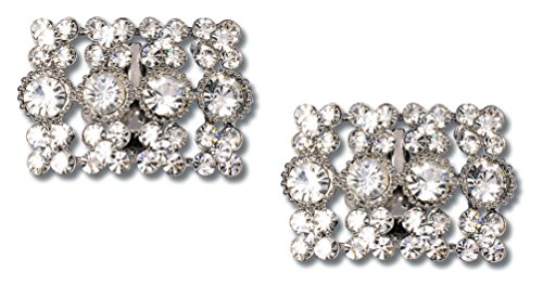 Bridal Crystal Rhinestone Shoe Clips Eva