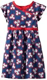 Tea Collection Girls 2-6X Baobab Blossom Wrap-Neck Dress