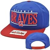 MLB American Needle Nineties Twill Atlanta Braves Cap Hat Snapback Flat Bill