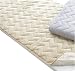 西川リビング アクリル敷パッド 増量タイプ ボア 100x205cm シングルサイズ ベージュ 203679063BE