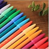 Monami Plus 3000 Office Sign Pen Water Based Ink 24 Color Pen Complete Set!