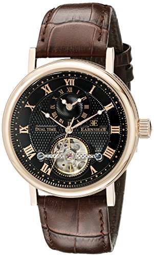 Thomas Earnshaw Men s ES-8047-04 Beaufort Analog Display Automatic self windc Brown Watch