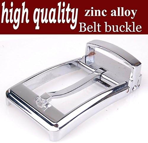 alloy Silver metal Men belt Pin buckle to match 3.0cm leather strap man pin belt buckle L52