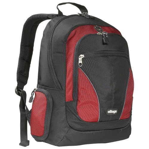 eBags Downloader Laptop Backpack (Red)
