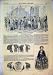 1852 Paris Fashion Hats Women French Senate St Cloud