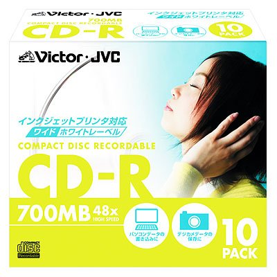 Cover image : ビクターCD-R ホワイト 10P CD-R80PF10